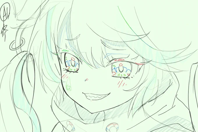 神姫PROJECT10周年記念アニメPV内で入れた修正を掲載許可頂けたので、ほんの一部ですがここで公開させて頂きます。初総作監拙いながらも頑張りました。 #神姫プロジェクト