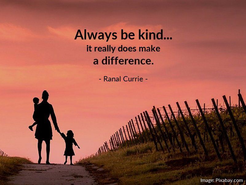 Ranal55's tweet image. Always be kind... it really does make a difference.
 
#quote #quotesmith55 #kindness #difference #SaturdaySunshine
