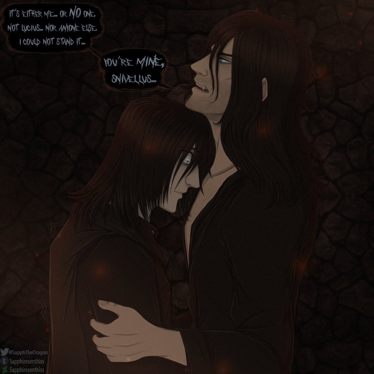 SapphTheDragon's tweet image. Possessive psycho mutt... 🐶

#snirius #starprince #snack #fanart