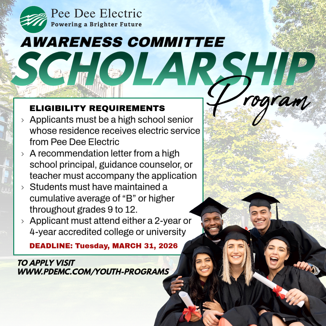 Pee Dee Electric NC tweet media