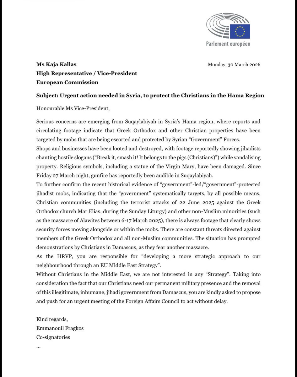 FRAGKOS EMMANOUIL FRAGKOULIS MEP🇬🇷 tweet media