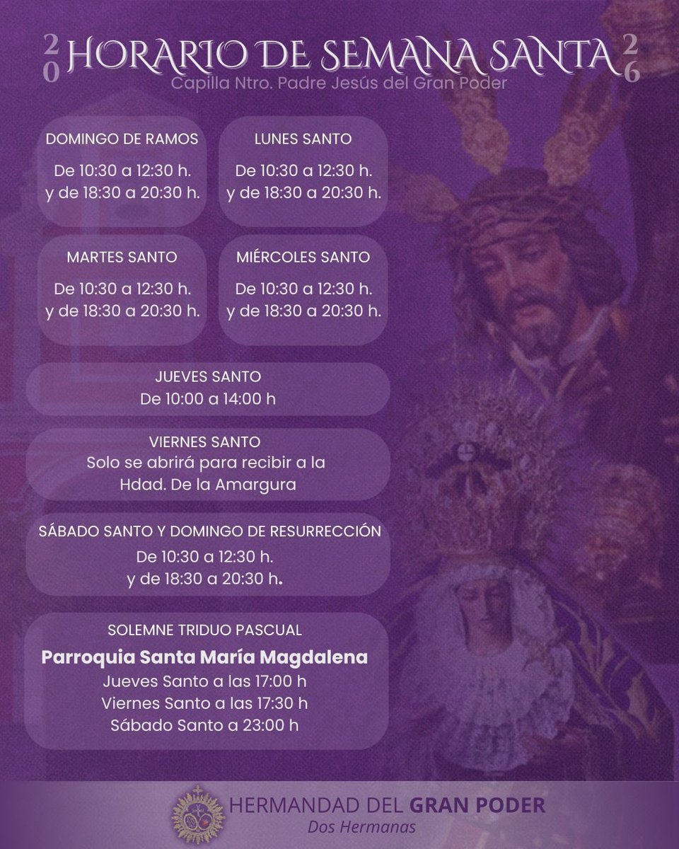 Hdad. Gran Poder tweet media