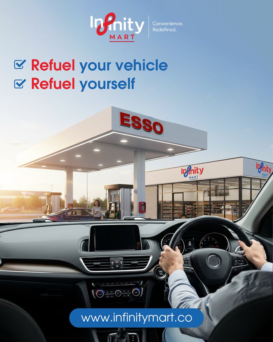 InfinityMartCa's tweet image. Fuel up and keep moving.
Stop by today and make every drive easier.
📞 | 289-981-7288
.
#infinitymart #fuelstop #roadready #quickbreak #conveniencelife
