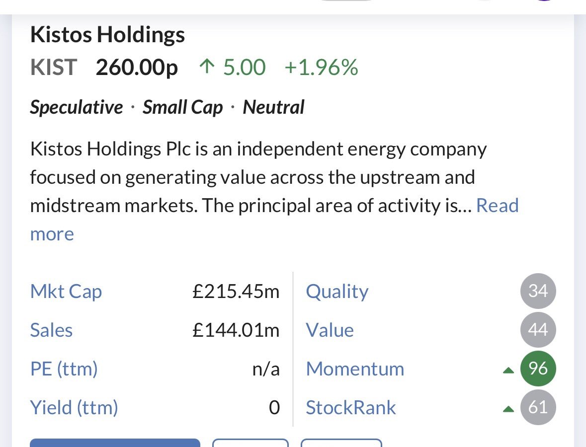 EliasJones01's tweet image. Some Small Cap Oil Producers🛢️with excellent upside potential: 

✨Kistos #KIST 19k-21k boepd
✨Jadestone #JSE 18k-21k boepd
✨Afentra* #AET 6,324 + 3,750 bopd 
✨PetroTal Corp #PTAL 11.7k-12.2k bopd

*Afentra under sale/takeover situation