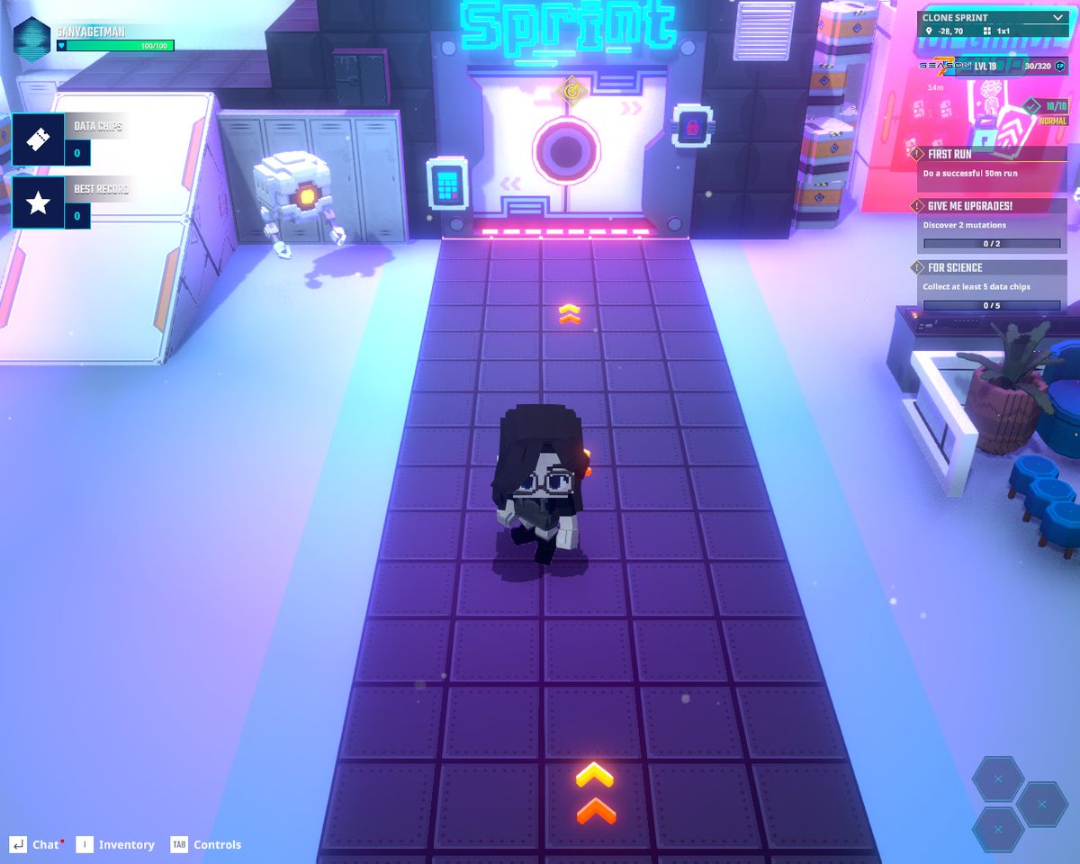 GetMan9399's tweet photo. New look, new me. Glasses unlocked in The Sandbox Season 7. Selfie posted. @TheSandboxGame  https://t.co/KjkriOuwrw #Season7 https://t.co/tnaxI8HlCR