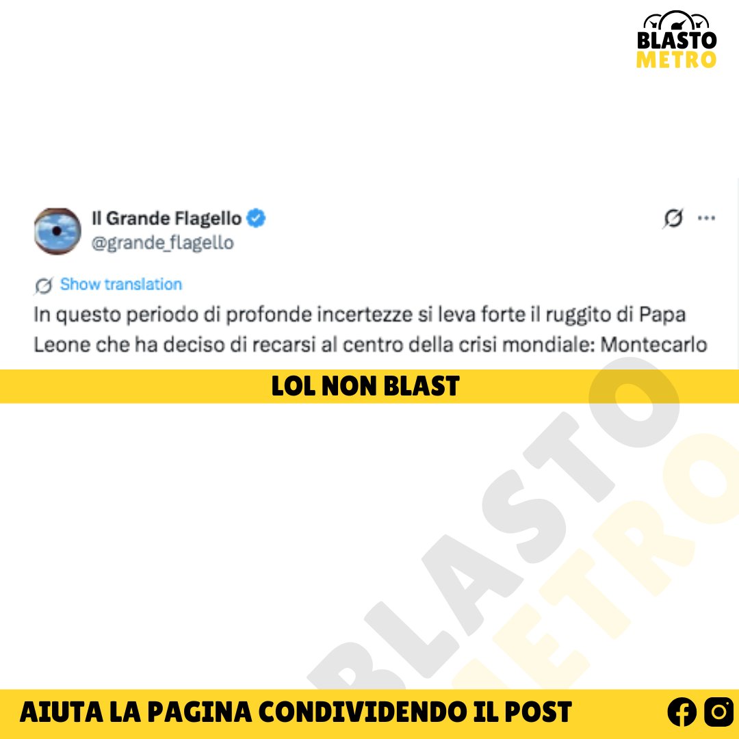 Blastometro tweet media