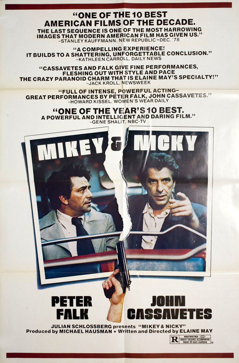 HotelInsonmia's tweet photo. Creo que una de las mejores sesiones continuas posibles las formarían estas dos obras maestras semi olvidadas de los 1970s:

BORN TO WIN (1971, #IvanPasser), &amp; MIKEY AND NICKY (1976, #ElaineMay) https://t.co/bUhWSxnhmK