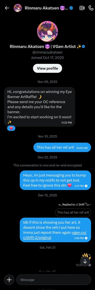 ૮꒰ Drift ྀི꒱ა ~ tweet media