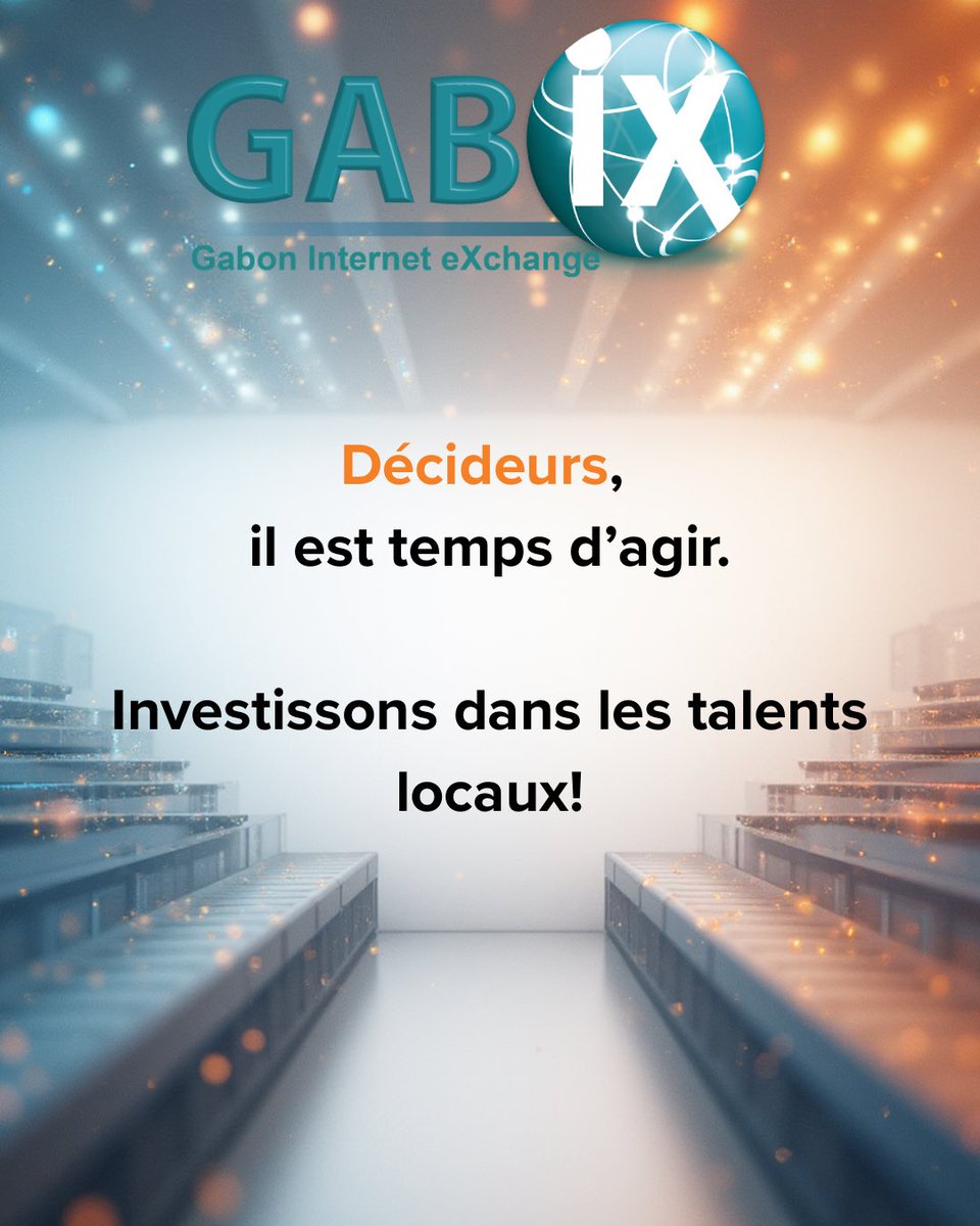 ixpgabix's tweet image. L’Afrique n’a plus un problème d’infrastructure.
Le défi, ce sont les compétences.
GABIX joue un rôle clé dans cette transformation.

#GABIX #IXP #Peering #InternetGabon #SouverainetéNumérique #GabonDigital #TransformationNumérique #InfrastructureCritique #EconomieNumerique