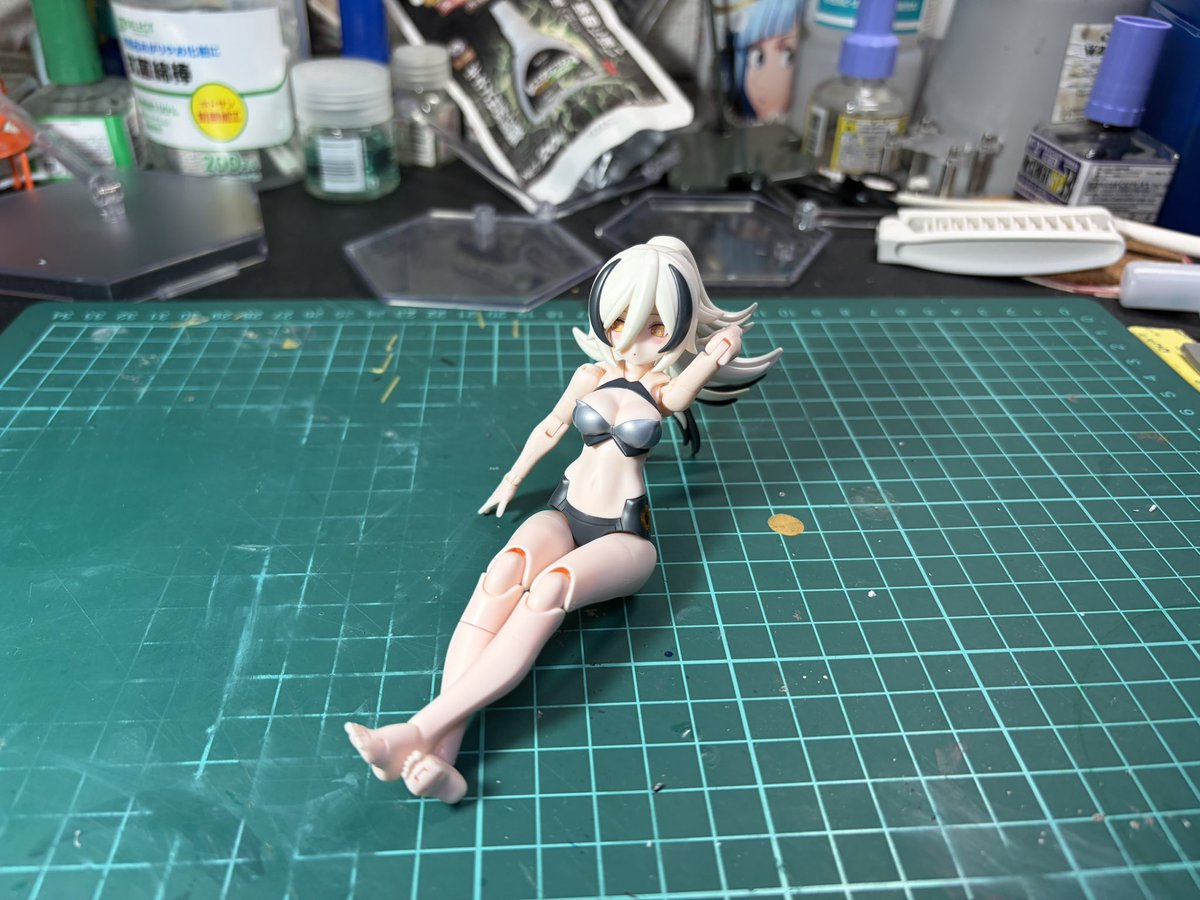 おおやさん<a href="/oyasan1224/">おおやさんの模型チャンネル</a> の配信見ながら銀ラン作品
「ちょーどデカい」感じでとても良い🙆
ランちゃんよいなぁ…