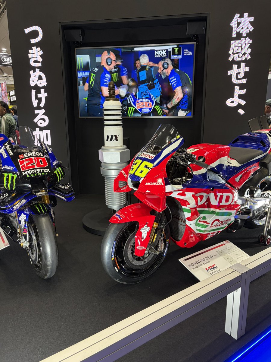 ___sorato____'s tweet photo. 本日、モーターサイクルショーで東京ビッグサイト初進出でした！
電車で行ったけど、天気良かったしバイクで行けば良かったと少し後悔😓

#東京モーターサイクルショー https://t.co/wPCS85ljxS