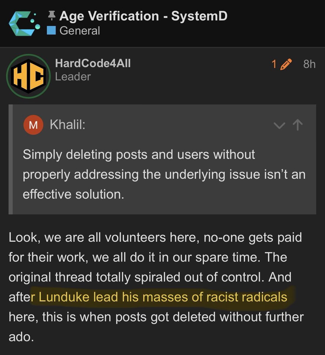 The Lunduke Journal tweet media