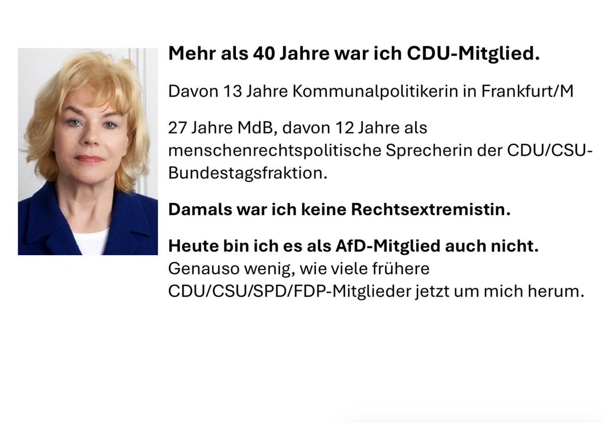 Erika Steinbach tweet media