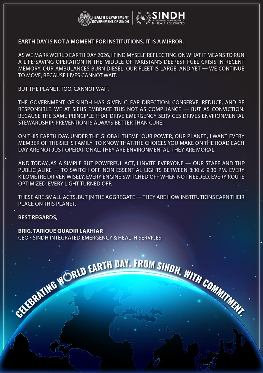 Sindh Integrated Emergency & Health Services tweet media