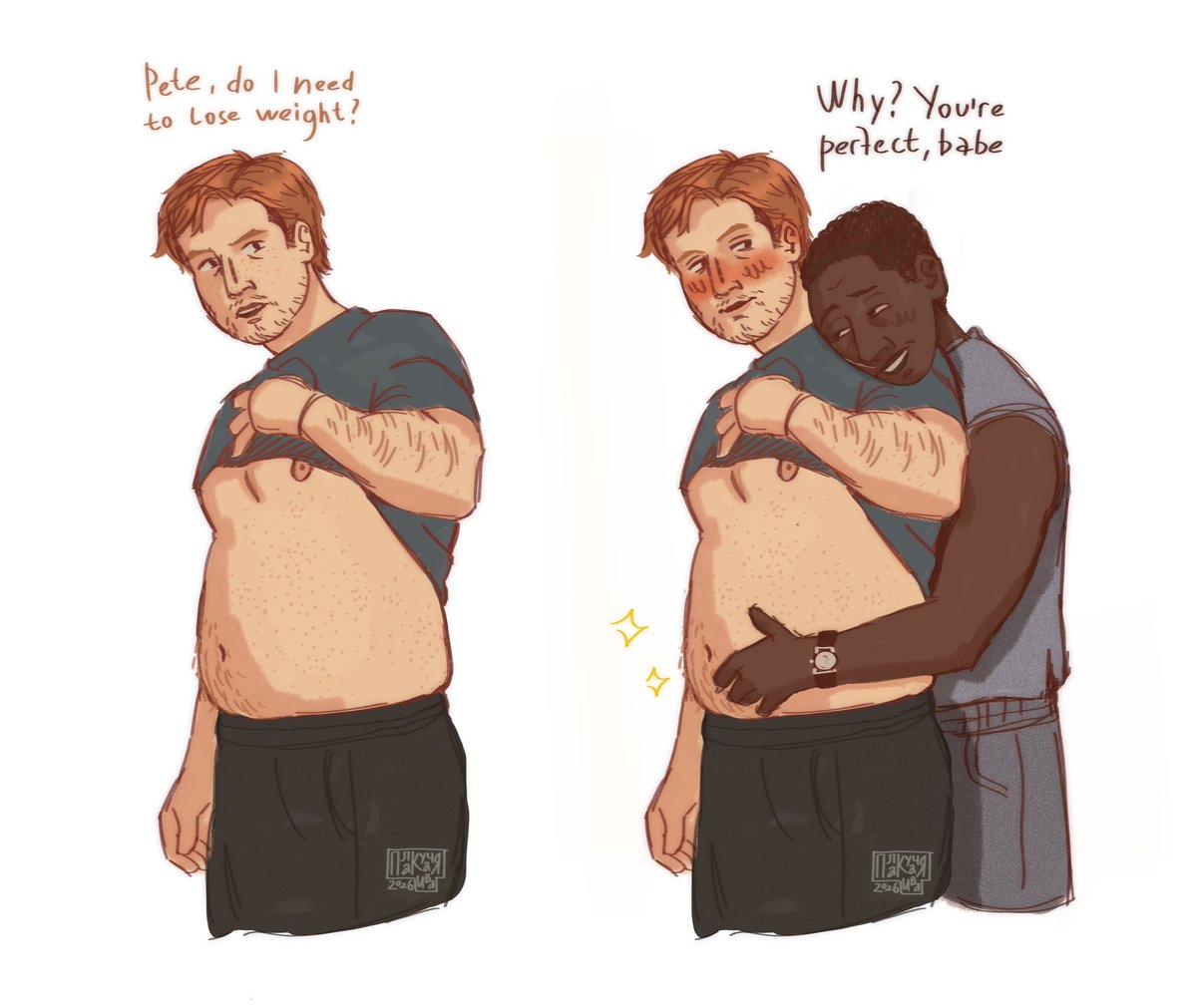 Pete just loves his big boy
 #gavries