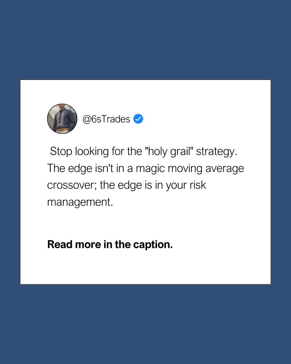 The secret sauce you are looking for isn't on a chart. It’s in your ability to follow your own rules when the pressure is on.