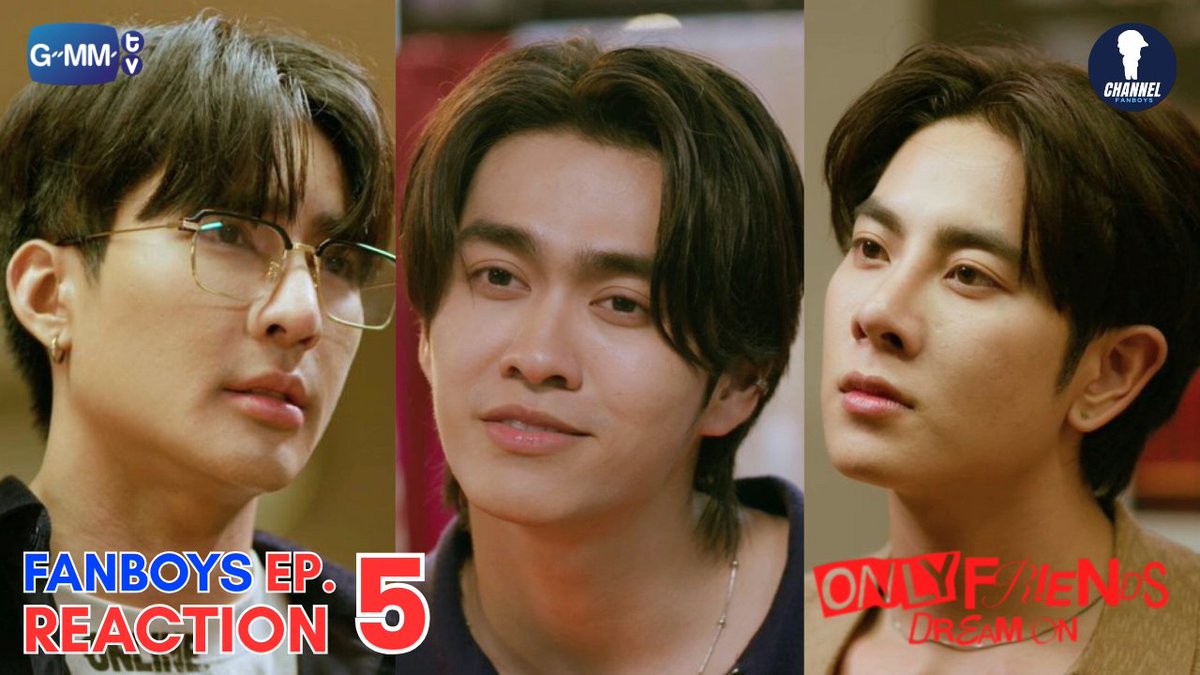 channelfanboys's tweet image. ผ่านมาครึ่งเรื่อง ความแซ่บเพิ่มขึ้นทุกอีพีจริงๆ ใครยังไม่ได้ดู ตามไปดูพร้อมพวกเราได้ใน #OnlyFriendsDreamOnEP5 จ้า

Reaction
youtu.be/VHYtpgSXWWk

Recap
youtu.be/TscIK_vgZtI

#EarthPirapat #mixwix
#EarthMix #เอิร์ทมิกซ์
#soodyacht #Nutanonts
#JossWayar #GawinCaskey