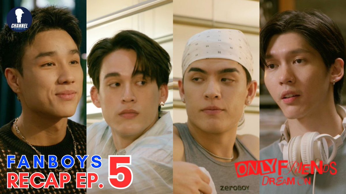 channelfanboys's tweet image. ผ่านมาครึ่งเรื่อง ความแซ่บเพิ่มขึ้นทุกอีพีจริงๆ ใครยังไม่ได้ดู ตามไปดูพร้อมพวกเราได้ใน #OnlyFriendsDreamOnEP5 จ้า

Reaction
youtu.be/VHYtpgSXWWk

Recap
youtu.be/TscIK_vgZtI

#EarthPirapat #mixwix
#EarthMix #เอิร์ทมิกซ์
#soodyacht #Nutanonts
#JossWayar #GawinCaskey