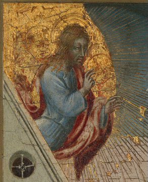 jdmccafferty's tweet image. St Catherine of Siena Exchanging Her Heart with Christ by Giovanni di Paolo  di Grazia, c.1460-1482  
Catherine, a Dominican tertiary, was a mystic as well as minister to the poor and #plague-stricken. (Met Museum