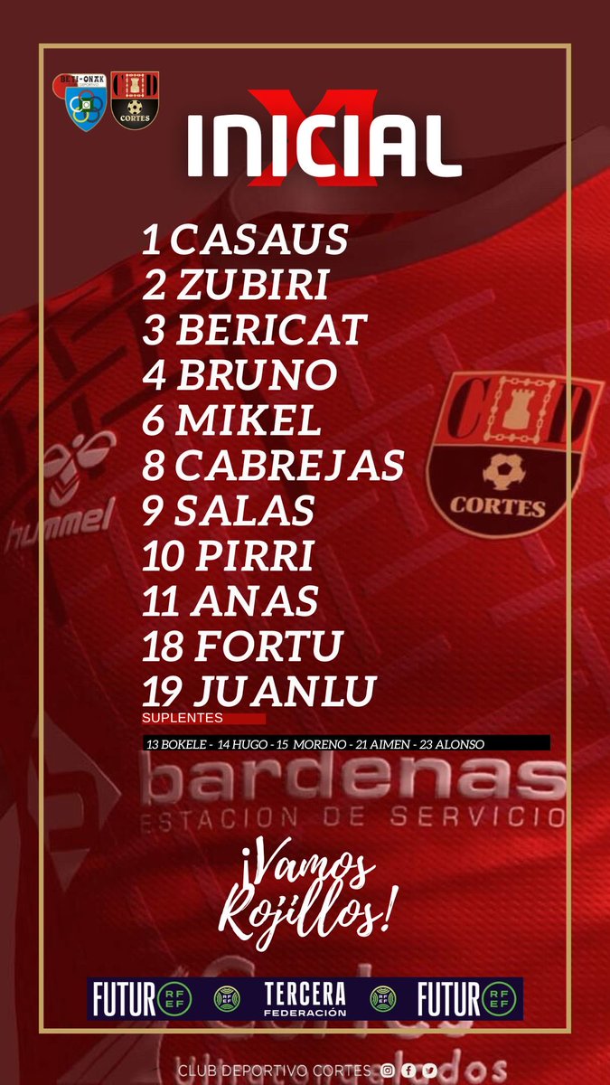 Club Deportivo Cortes tweet media