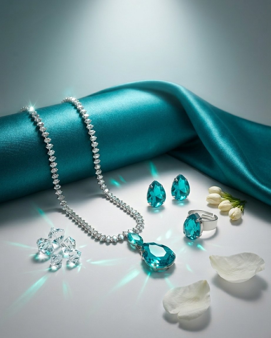 Itahdnuraa's tweet image. Elegant. Timeless. Effortless.

This aqua blue crystal pendant set is designed for both young and seniors who want statement jewellery without the noise.

Shop now:
 itahdnura.com/product/aqua-r… 

#JewelleryStyle #PendantSet #ShopOnline