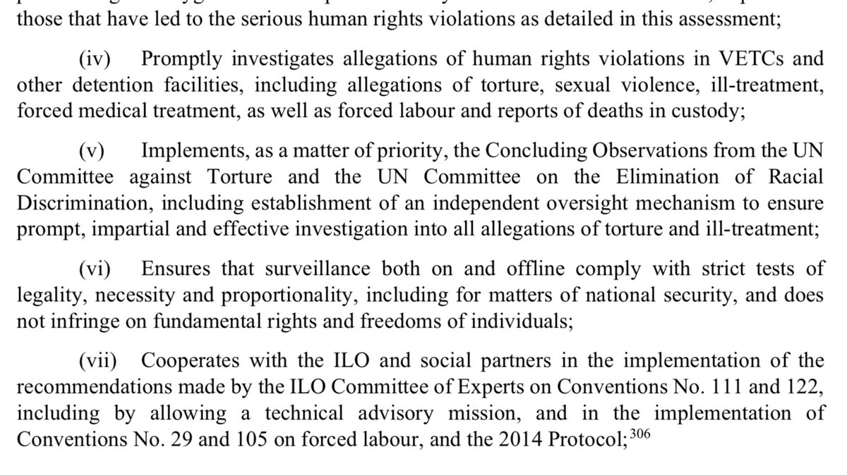 Within the report was allegations of;
- torture
- sexual violence
- forced labour
- death camps

Canada has agreed to buy EV’s that may be produced by  under these conditions