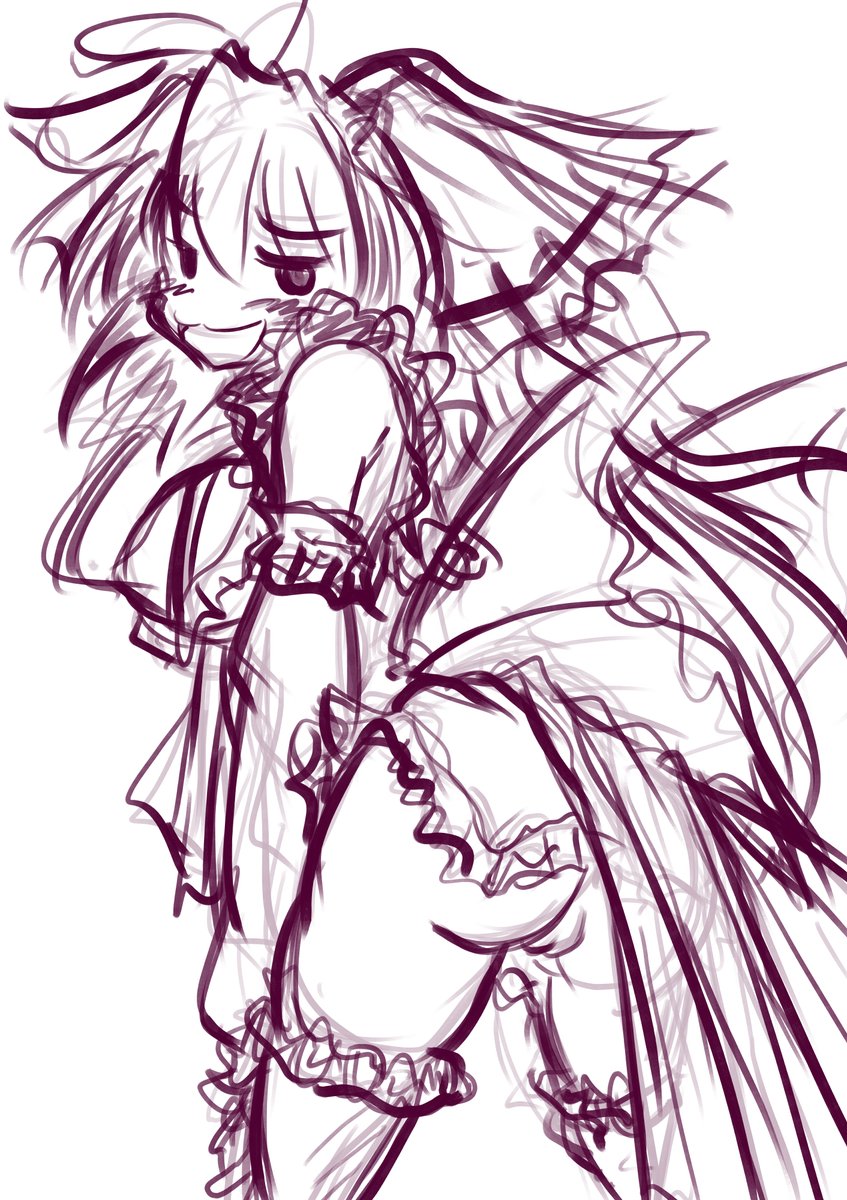 1枚目を10年ぶりに描いたら2枚目にナル() 