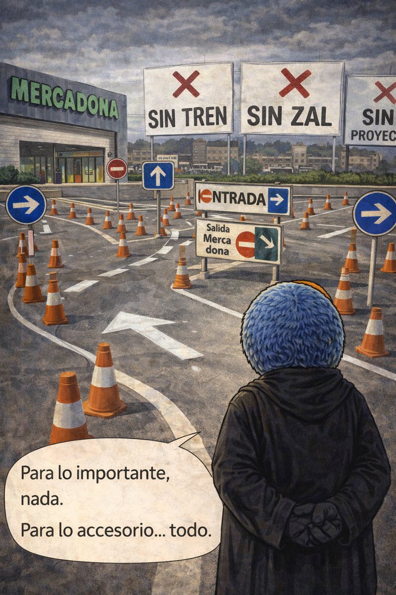 🥥 Amiguitos…

Sin tren.
Sin ZAL.
Sin proyectos estratégicos.

Pero tranquilos: el tráfico del Mercadona en Cabo de Palos lo tienen controlado.

Gracias Noelia.

Todo en orden.

#SuperCocoCartagena