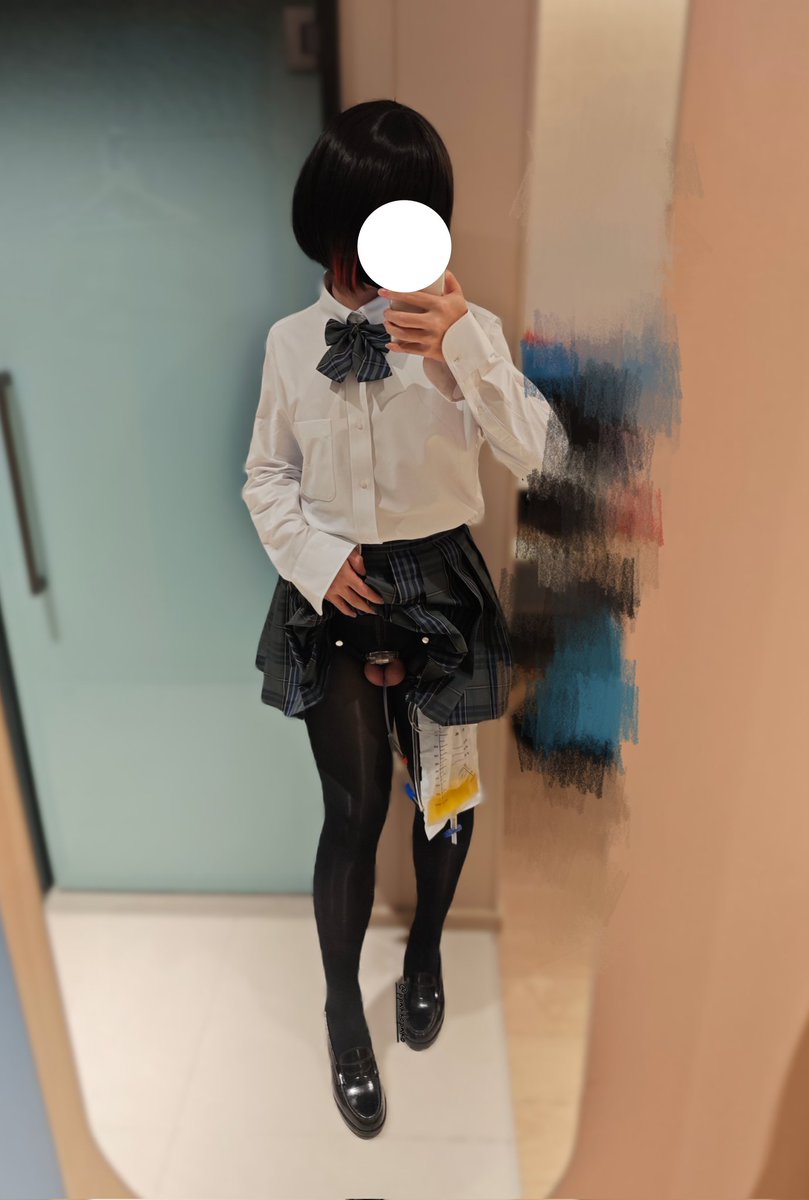 🤫👋瞬时复活，
#男娘 #伪娘 #导尿管 #贞操锁 
#sissy #chastity #catheter #caged