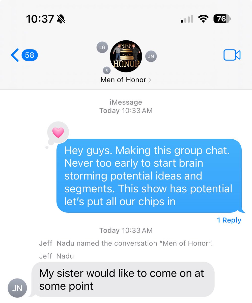 Men Of Honor tweet media