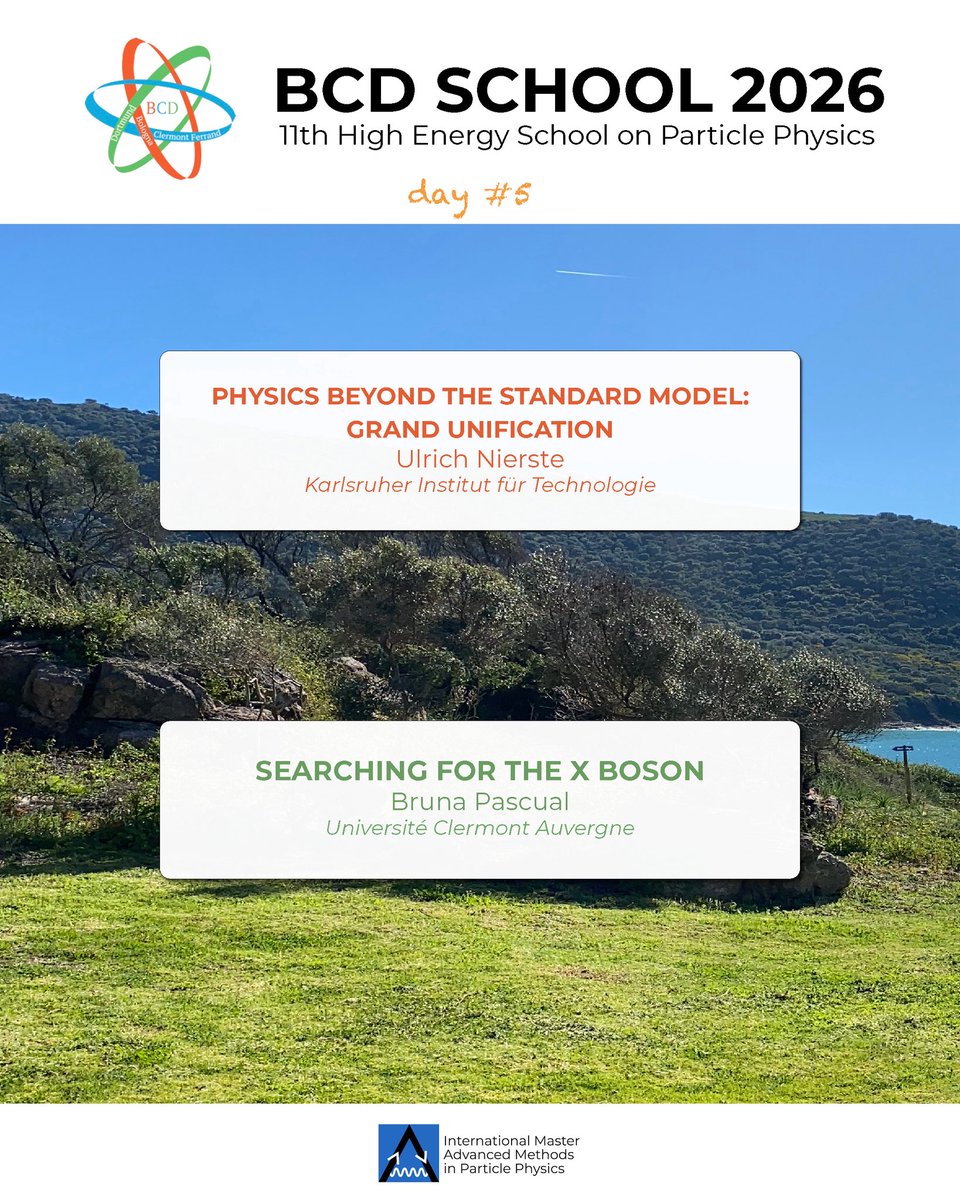 imapp_in's tweet photo. BCD School 2026 🏝️ day#5

This edition of the school thus also concludes successfully. Thanks to @IES_Cargese for the hospitality and to @CNRS Université Côte d'Azur and @UnivCorse
For the students, it's time to get back on the road: the second semester awaits them in Dortmund ✈️ https://t.co/ZiCFGTix7r
