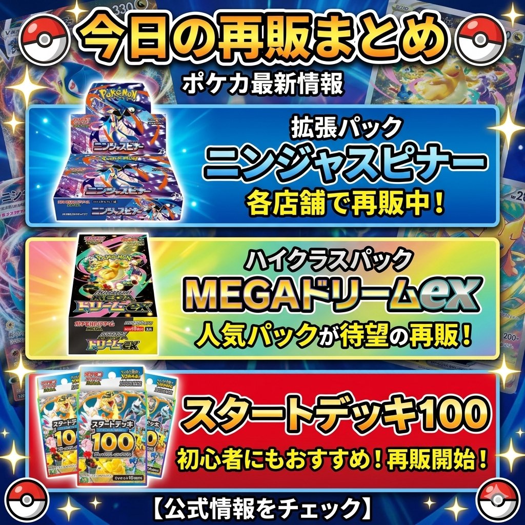 3月28日最新】本日のポケモンカード再販情報 #ポケカ #ポケモンカード