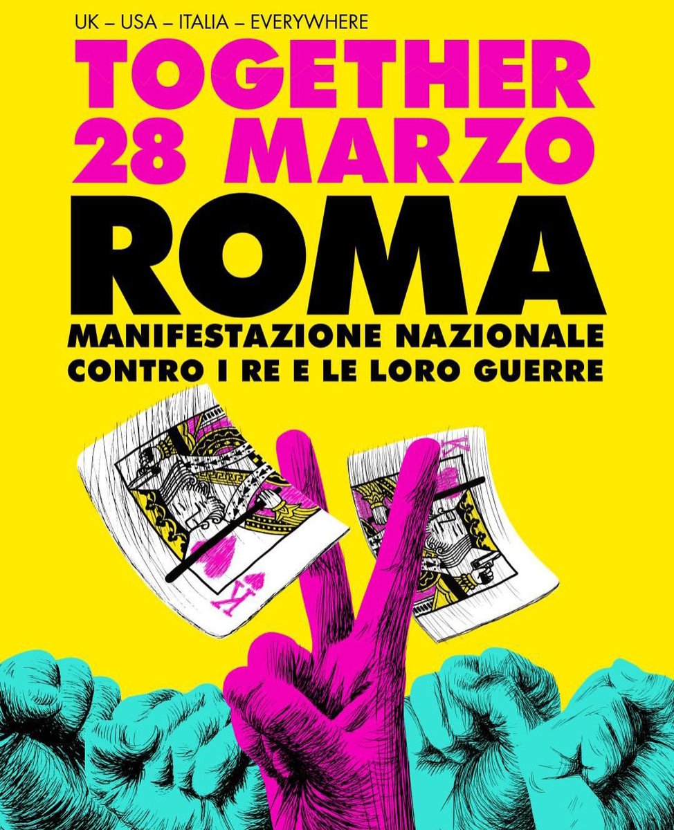 VeliaMLapadula's tweet photo. ✅ ne re ne regine ✊🏻
 Roma ora ⭕❌
🗞️ [ ...]. Una "grande marcia popolare" per " invadere Roma e bloccarla ", una "mobilitazione globale" che si svolge in contemporanea in altri Paesi, "..   https://t.co/3ML3JJBVPD https://t.co/dMBTqJn72D