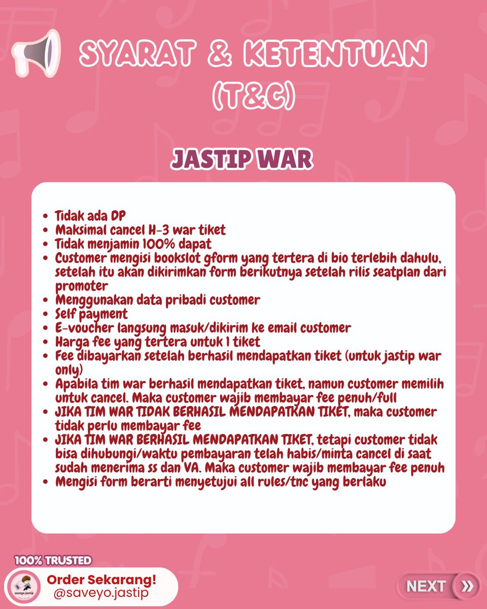 Open Jastip War Konser | EXO CORTIS tweet media