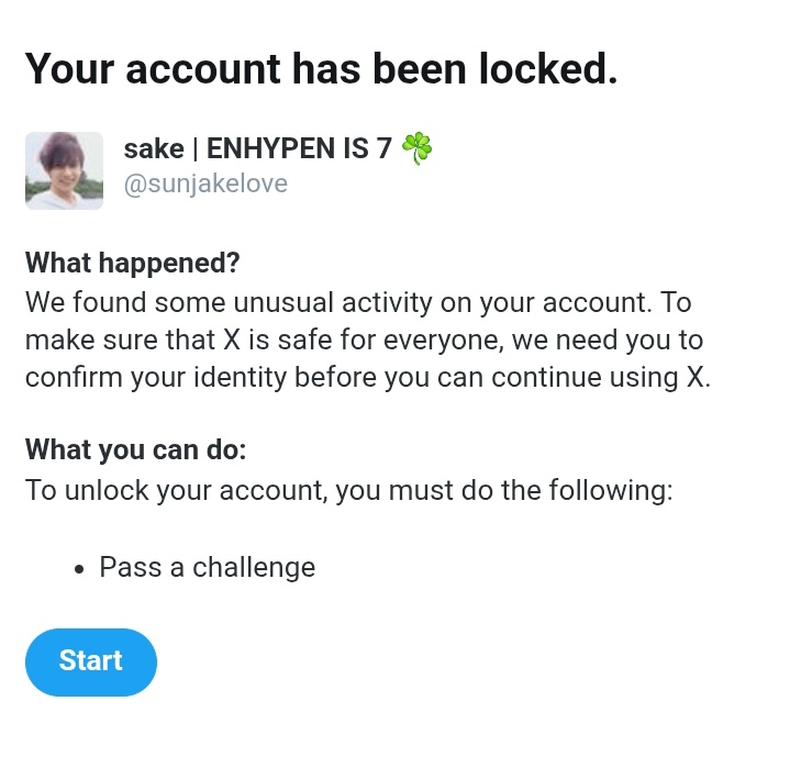 sake⁷ logged out. tweet media