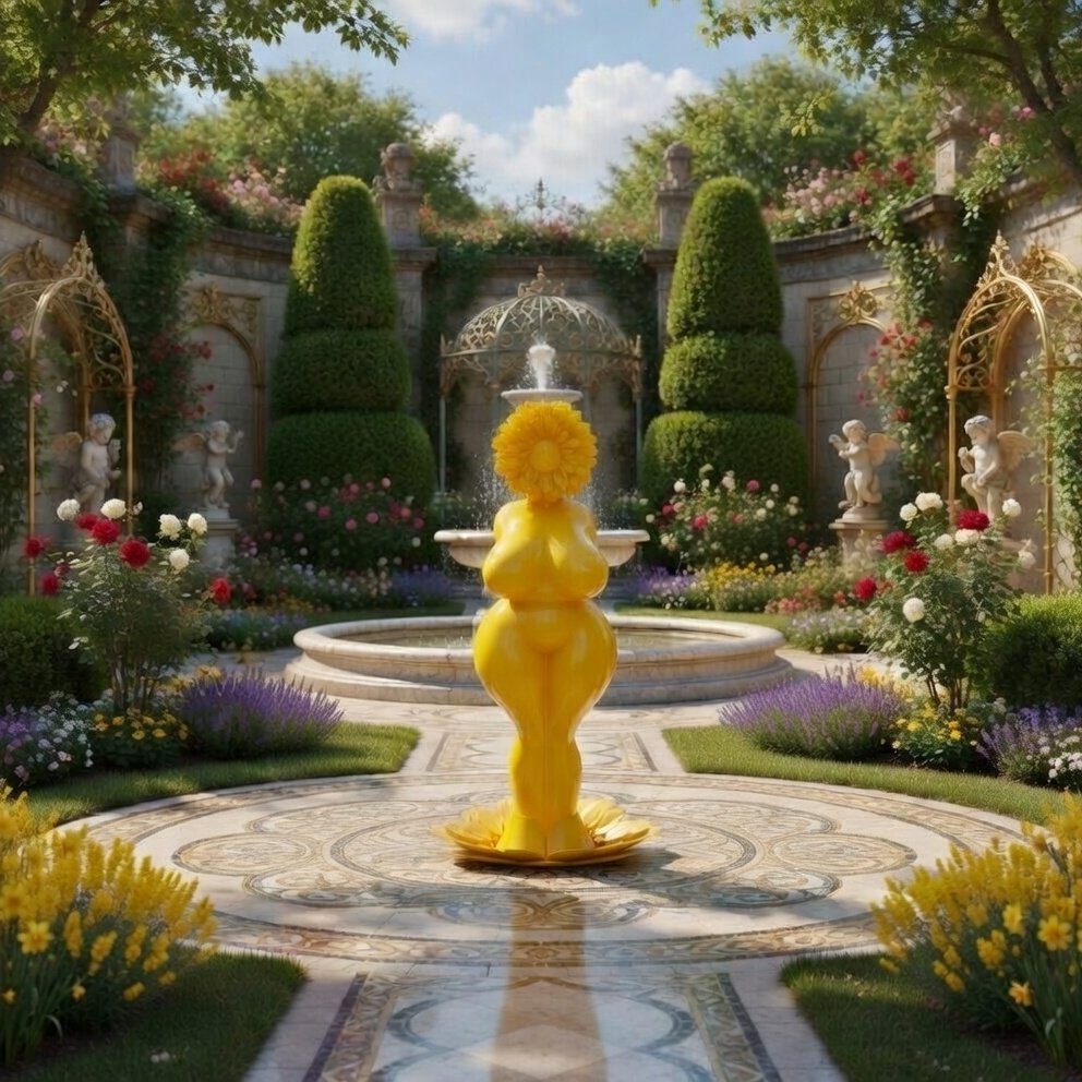 ✨️🌻Yellow Rubber Plant🌻✨️ tweet media