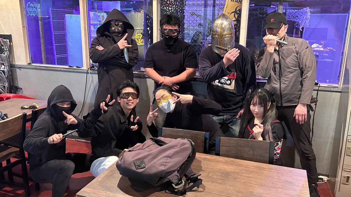 近接ナイフサバゲー🔪　3/28(土) tweet media