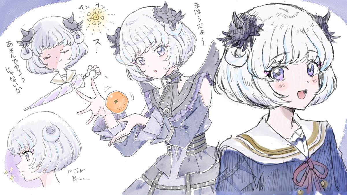 完成させられなかった絵を完成させようのコーナー
#デミカツアート 