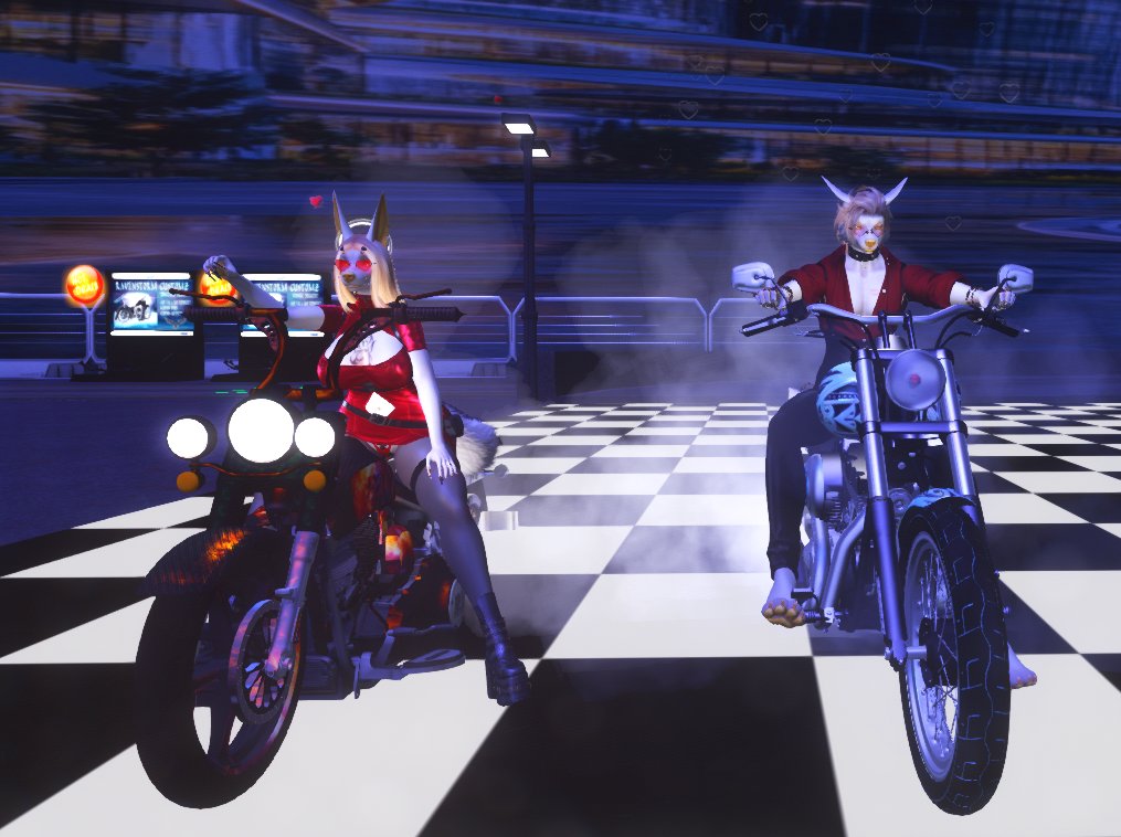 KunoxyK's tweet image. Una Noche en Moto con la mujer de mi vida @georginabonny ~ ❤️

#SecondLife #SLFurry