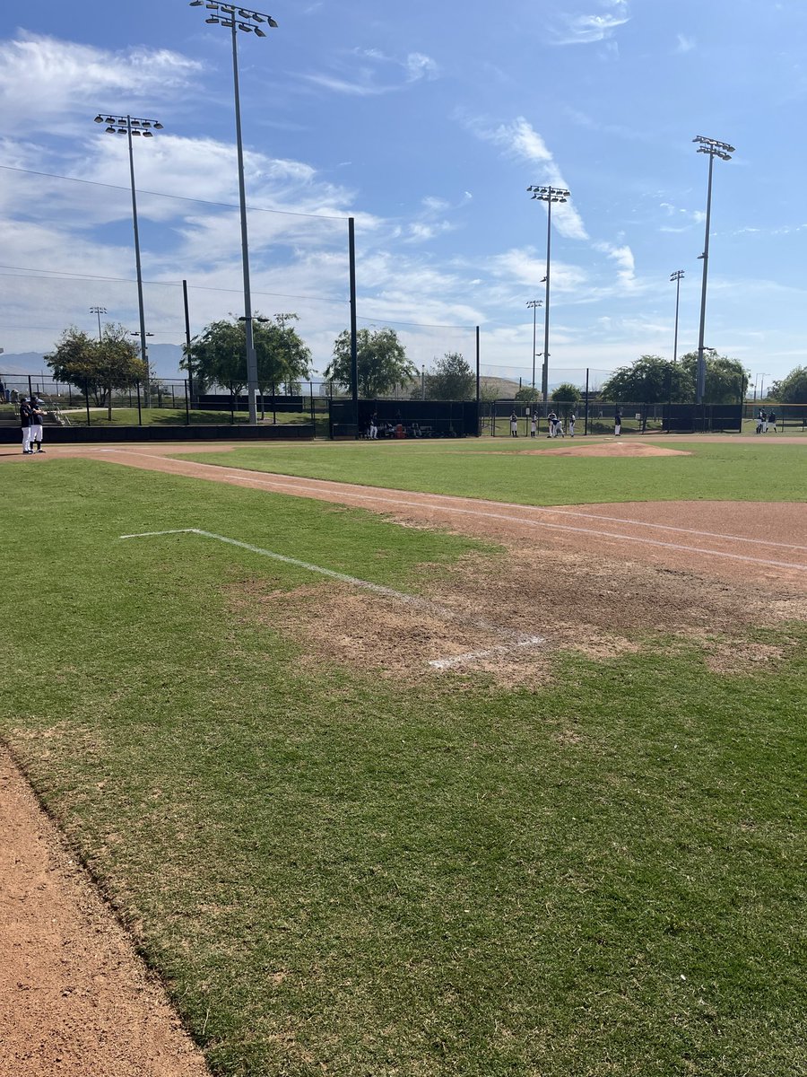 DgsBaseball's tweet photo. Almost Game Time! Game 1 vs. Calvary Chapel is about to begin!! Stang Up! #REPForTheWin https://t.co/PflTC452kl