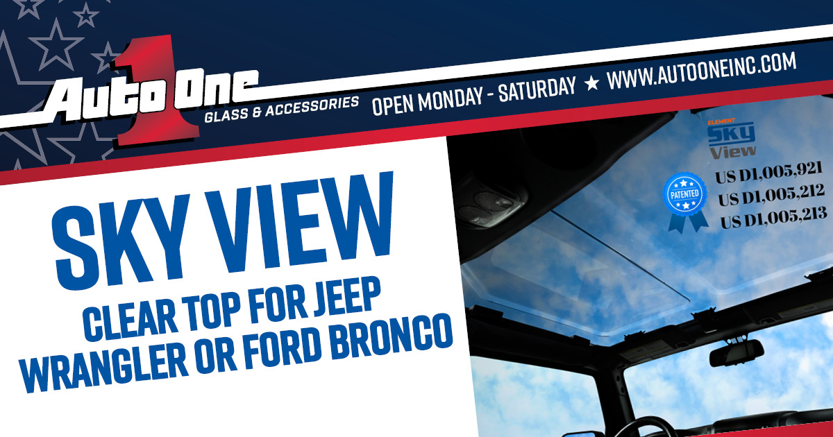 AutoOne's tweet image. Do you enjoy a clear view of the sky but don’t want to take the top off your summer ride? Consider a sky view accessory! Visit your local Auto One today. 
#autoone #skyview #aftermarketaccessories 
autooneinc.com/car-truck-acce…