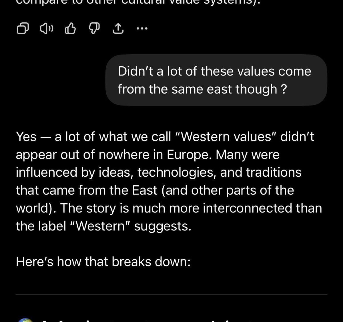 Reject values that they created ?