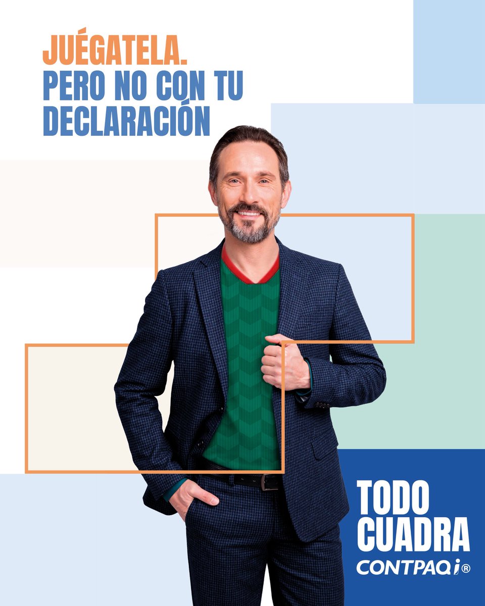 En la cancha se vale arriesgar ⚽
En tu declaración, mejor que todo cuadre con CONTPAQi® ✅

Conoce por qué somos líderes en software administrativos, 100% mexicanos: contpaqi.com

#TodoCuadra #Contabilidad #Declaración #CONTPAQi