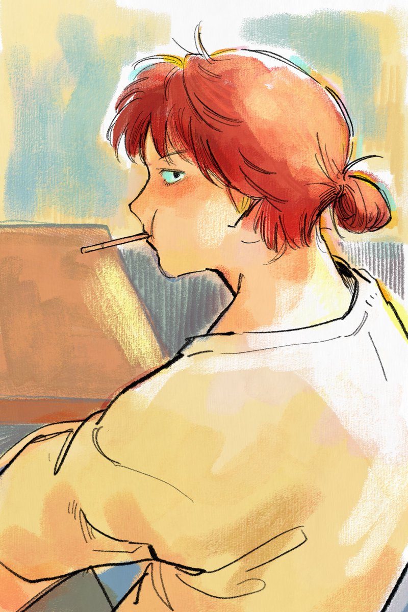 #fkmt 
#一条聖也 
後脖頸就很那個