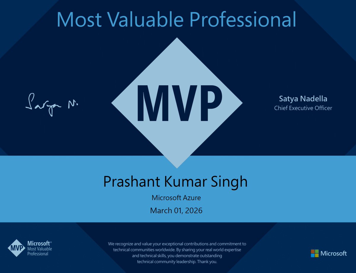 Prashant Singh tweet media