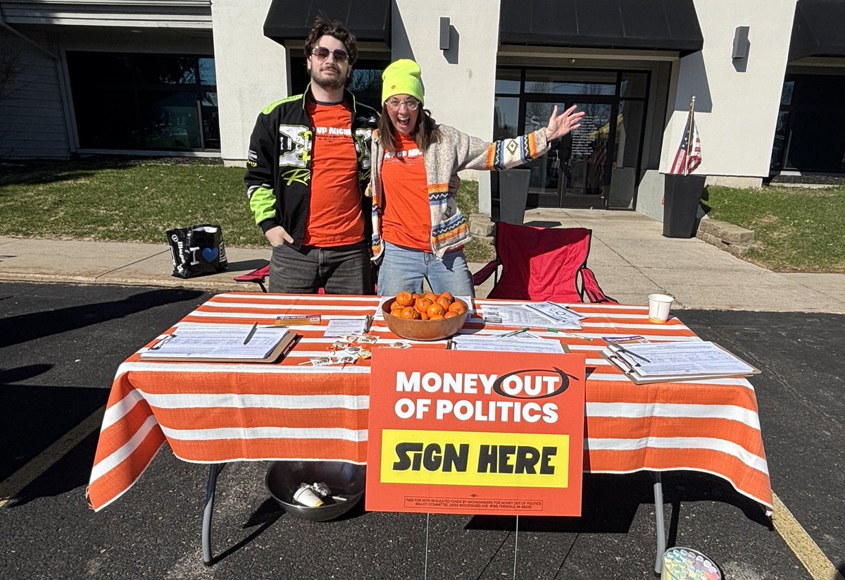 Michiganders for Money out of Politics (MMOP) tweet media