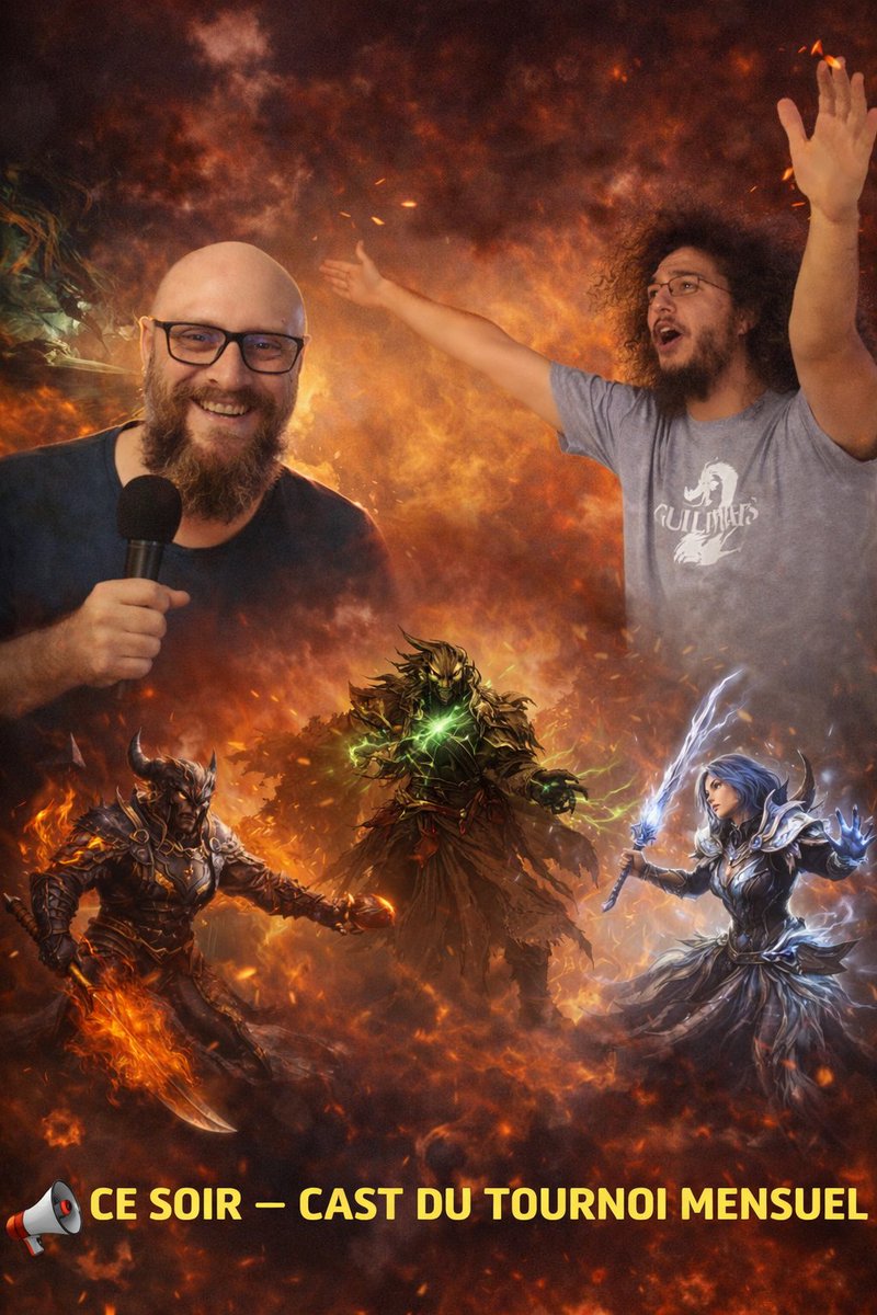laissons l'ia faire n'importe quoi et RDV ce soir pour la cast du tournoi mensuel !