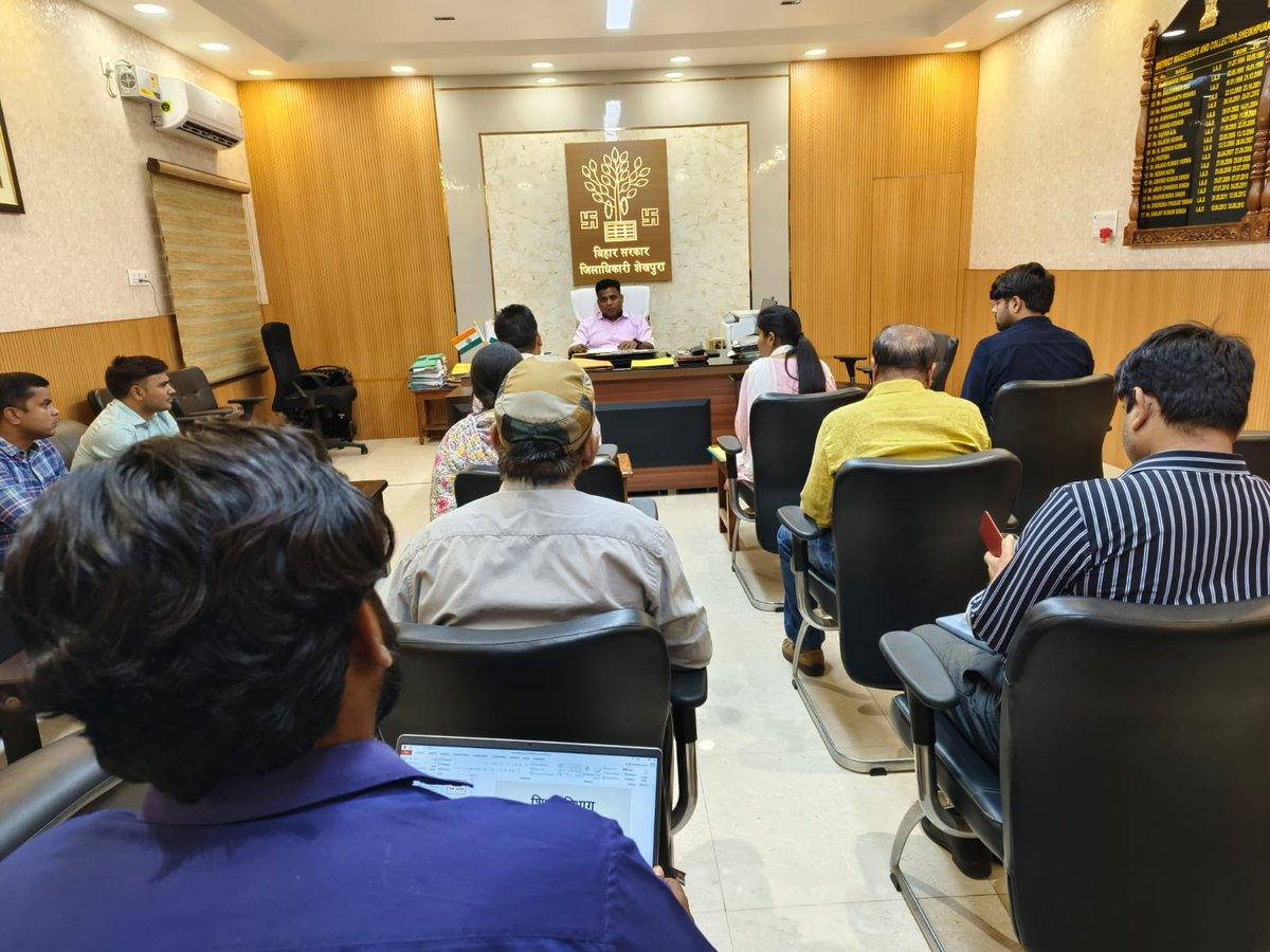 जिला प्रशासन शेखपुरा tweet media