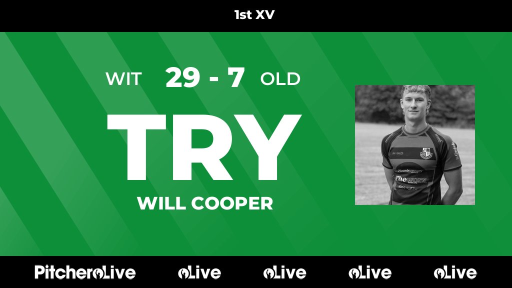 WithycombeRFC's tweet image. 40': Will Cooper scores for Withycombe 🙌
#WITOLD #Pitchero
pitchero.com/clubs/withycom…