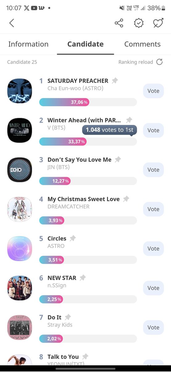 Juan⁷rirang | JK diciendo Can't en 'FYA' tweet media